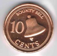 (№2009km55) Монета Питкерн 2009 год 10 Cents