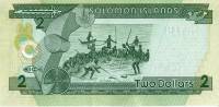 (,) Банкнота Соломоновы Острова 2011 год 2 доллара "Рыбалка"   UNC