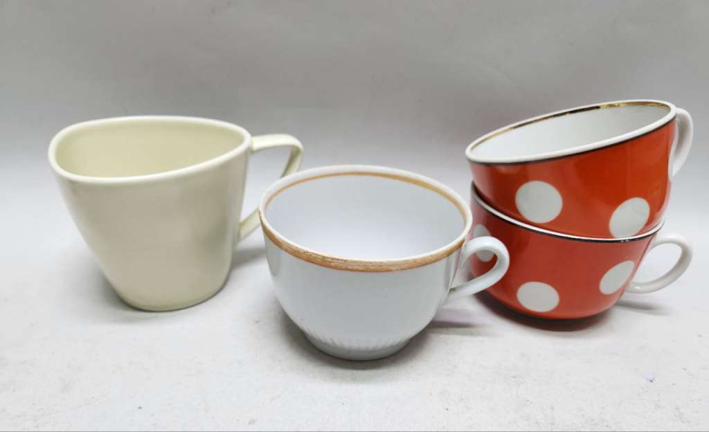 Кружки чашки чайные кофейные разные 9 шт