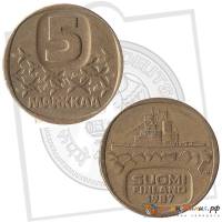 () Монета Финляндия 1987 год   ""     VF