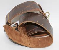 Ремень офицерский, натуральная кожа, СССР (сост. на фото)