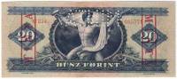 (№1947P-162s3) Банкнота Венгрия 1947 год "20 Forint"
