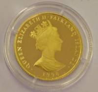 (№1998km128) Монета Фолклендские Острова 1998 год 2 Pounds (Королева-Мать)