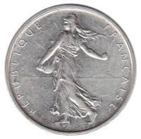 () Монета Франция 1962 год 5 франков ""    UNC