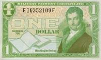 (№1970P-M103) Банкнота США 1970 год "1 Dollar"