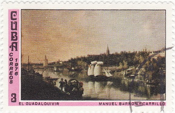 (1976-004) Марка Куба &quot;Гвадалквивир&quot;    Музей в Гаване III Θ