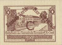 (№1920) Банкнота Австрия 1920 год "10 Heller"