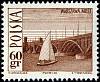 (1966-057) Марка Польша "Мост Понятовского" , III Θ