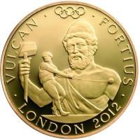 (№2012km1222) Монета Великобритания 2012 год 25 Pounds (Лондон 2012, Вулкан)