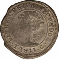 (№1840km18a) Монета Гондурас 1840 год 1 Real