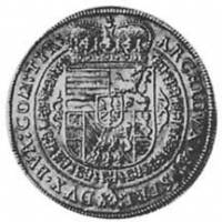 (№1658km1147) Монета Австрия 1658 год frac12; Thaler
