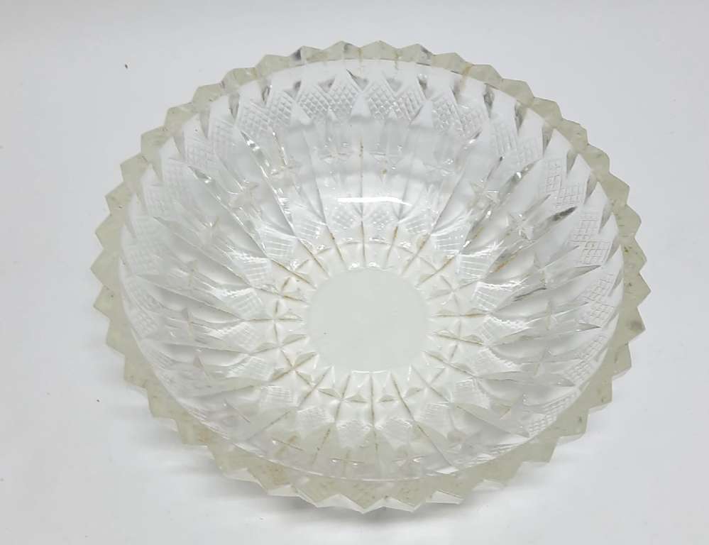 Салатник, стекло,  СССР (сост. на фото)