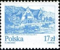 (1982-045) Марка Польша "Казимеж Дольны"    Стандартный выпуск. Река Висла III Θ