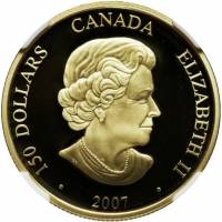 () Монета Канада 2007 год 1500  ""    AU