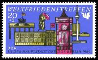 (1969-048) Марка Германия (ГДР) "Берлин"    Борьба за мир III Θ