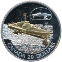 () Монета Канада 2003 год 20 долларов ""   PROOF