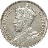 (№1934km4) Монета Фиджи 1934 год 1 Shilling