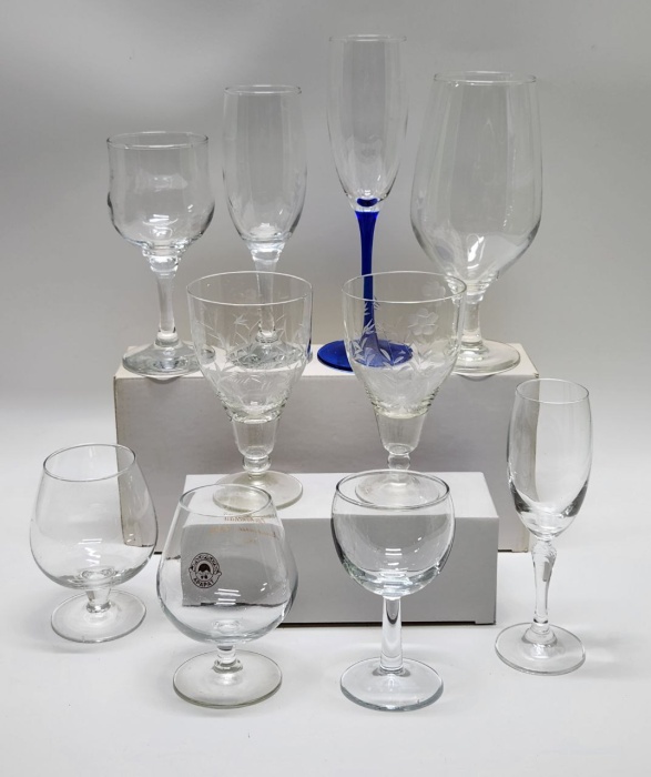 Бокалы 10 штук разные стекло