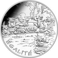 (2015) Монета Франция 2015 год 10 евро "Астерикс. Волшебный напиток"  Серебро Ag 333  UNC