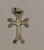 Кельтский нательный крестик-подвеска украшение с орнаментом
