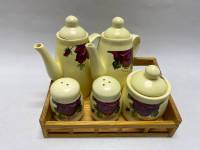 Набор керамики, набор для специй ЭНС 5 предметов