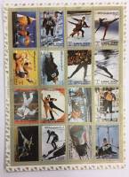 --  Блок марок  Аджман 1 шт.  Гашёные , III Θ