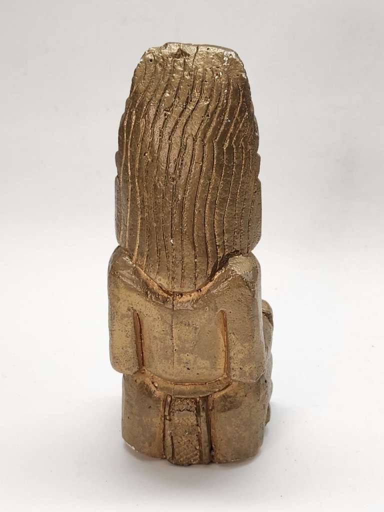 Статуэтка идол инки майя ацтеки бетон Мексика