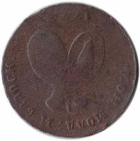 (1773) Монета Молдавия и Валахия 1773 год 2 пара - 3 копейки    VF