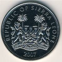 () Монета Сьерра-Леоне 2007 год 1  ""   Медь-Никель  UNC