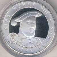 () Монета Остров Джерси 2007 год 5 фунтов ""   UNC