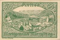 (№1920) Банкнота Австрия 1920 год "50 Heller"