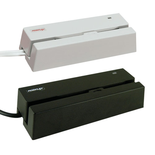 Считыватель магнитных карт Posiflex MR-2000, USB (белый, чёрный)