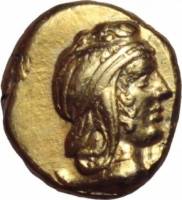 (№1970) Монета Древняя Греция 1970 год 1/12 Stater