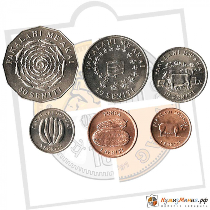 () Монета Тонга 1975 год &quot;&quot;   UNC