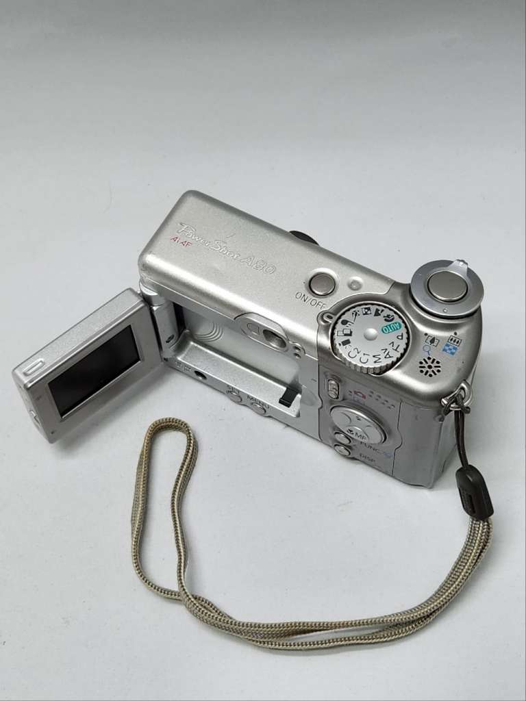Фотоаппарат цифровой Canon PowerShot A80  Китай  рабочий (сост. отл)