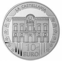 (№2009km133) Монета Мальта 2009 год 10 Euro (Ла Кастеллана)