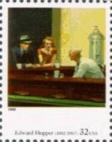 (№1998-3022) Марка США 1998 год "Американского Искусства Эдварда Хоппера", Гашеная