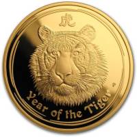 () Монета Австралия 2010 год 100  ""   Биметалл (Платина - Золото)  UNC