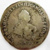 (1742, ММД) Монета Россия-Финдяндия 1742 год 50 копеек   Серебро Ag 802  UNC