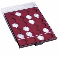 Кассета MBCAPS 34/35 (24K/41) для монет, на 24 ячейки. Leuchtturm, #301417