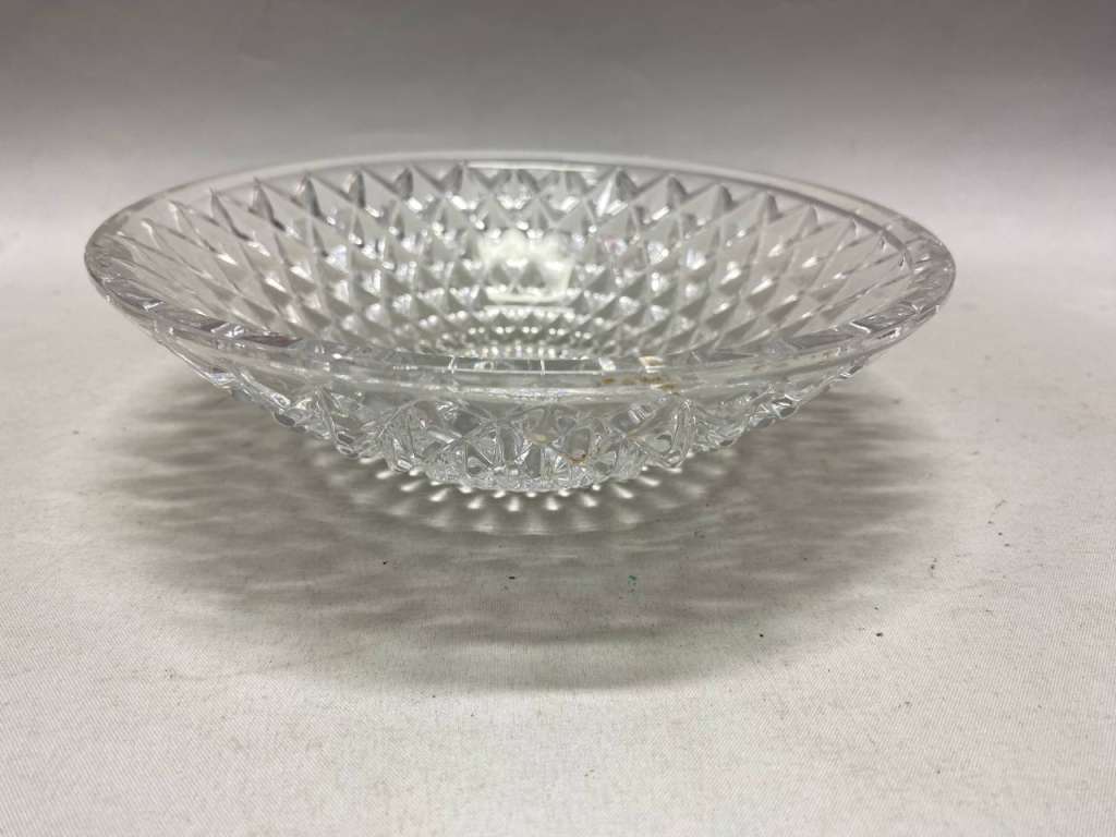 Салатник хрусталь гравировка СССР
