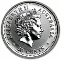 () Монета Австралия 2007 год 50 центов ""  Биметалл (Серебро - Ниобиум)  PROOF