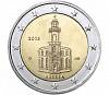 (015) Монета Германия (ФРГ) 2015 год 2 евро "Гессен" Двор G Биметалл  UNC