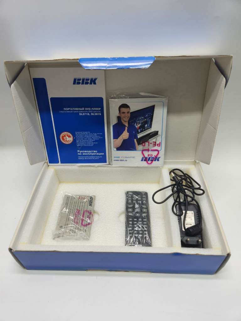 Портативный DVD плеер BBK DL381S в ремонт