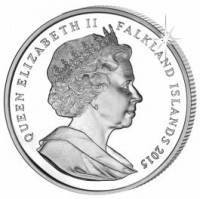 () Монета Фолклендские Острова 2015 год 1 крона ""   PROOF