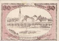 (№1920) Банкнота Австрия 1920 год "30 Heller"
