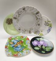 Тарелки десертные и декоративные 5 штук