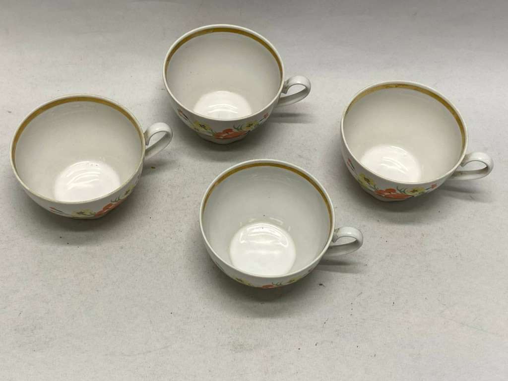 Чайная чашка Рига СССР, 4 шт