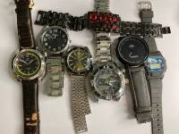 Часы наручные набор из 7 шт 