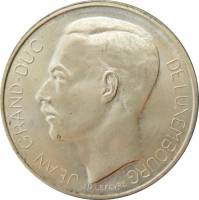 (№1964km54) Монета Люксембург 1964 год 100 Francs